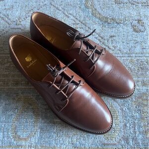 Bobbies Tan Oxford Shoes 38